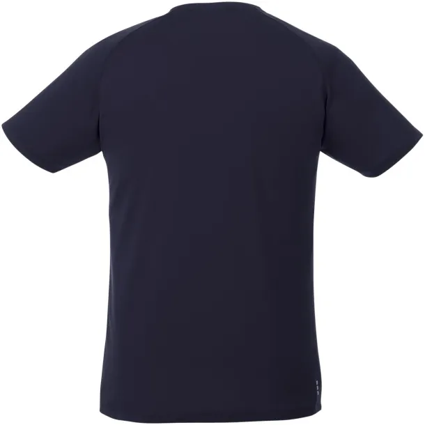 Amery short sleeve men's cool fit v-neck shirt - Elevate Life Navy