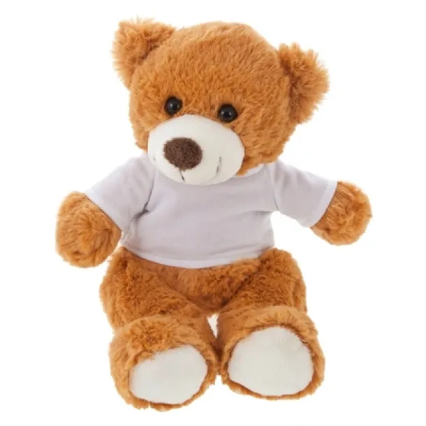 Malcolm Plush teddy bear brown