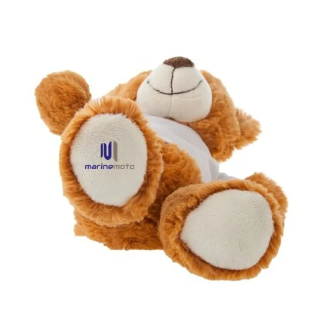 Malcolm Plush teddy bear brown