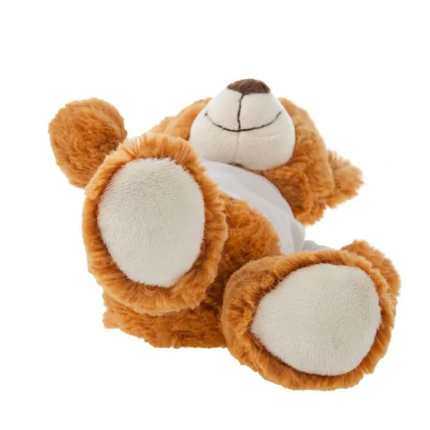 Malcolm Plush teddy bear brown