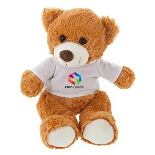 Malcolm Plush teddy bear brown