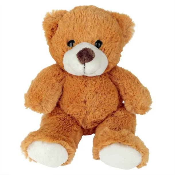 Malcolm Plush teddy bear brown