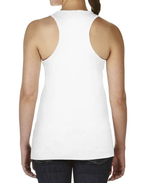  LADIES' LIGHTWEIGHT RACERBACK TANK TOP - Comfort Colors White