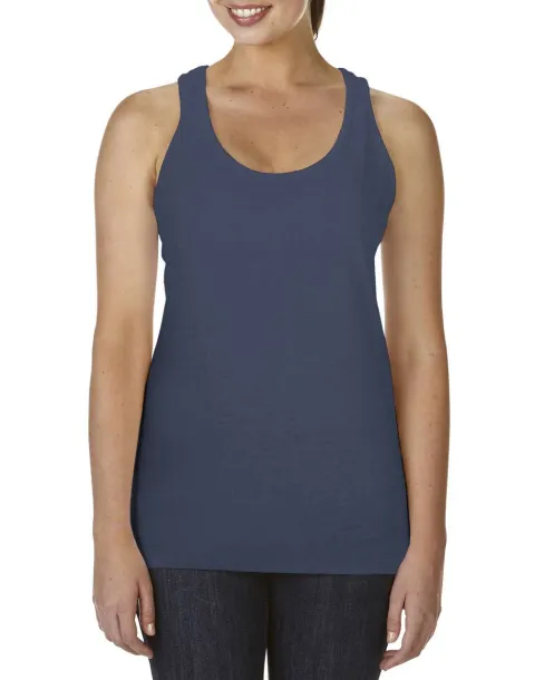  LADIES' LIGHTWEIGHT RACERBACK TANK TOP - Comfort Colors Denim