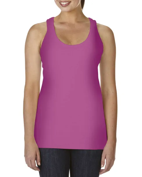  LADIES' LIGHTWEIGHT RACERBACK TANK TOP - Comfort Colors Raspberry