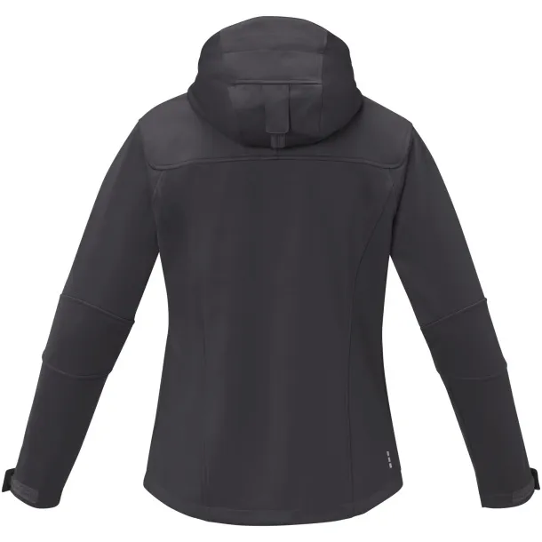 Match women's softshell jacket - Elevate Life Storm grey