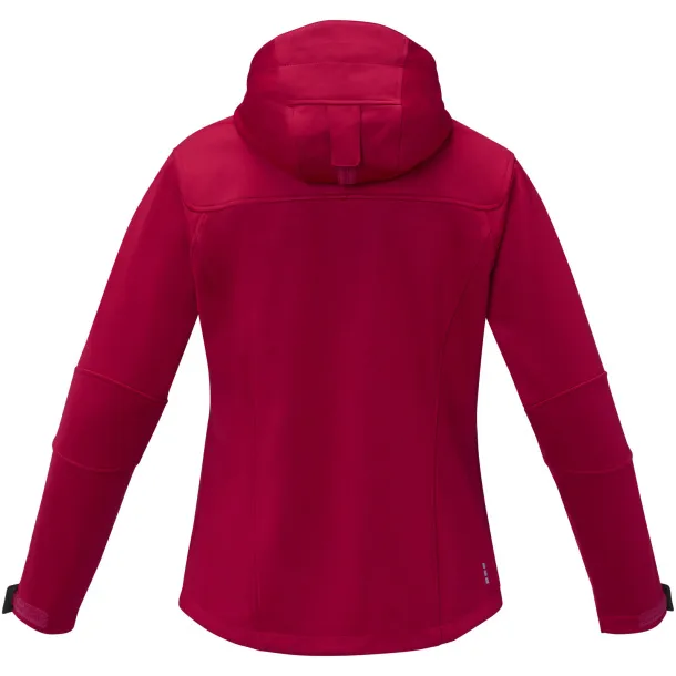 Match women's softshell jacket - Elevate Life Red