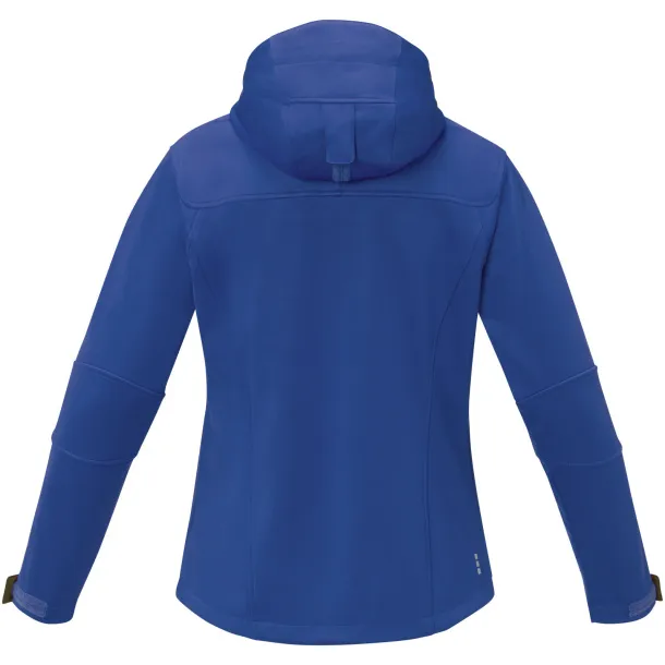 Match women's softshell jacket - Elevate Life Blue