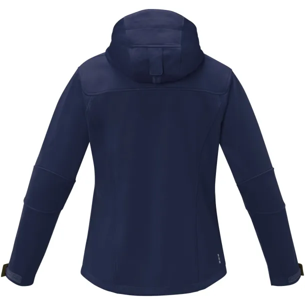 Match women's softshell jacket - Elevate Life Navy Blue