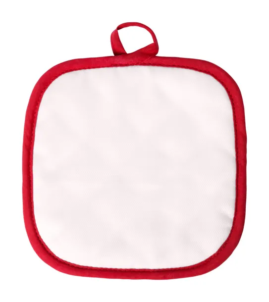 Miora oven mitt White Red