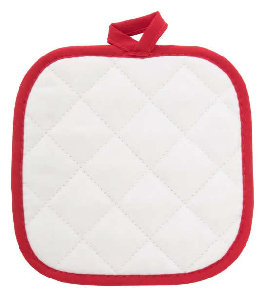 Miora oven mitt White Red