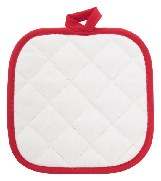 Miora oven mitt White Red