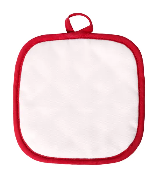 Miora oven mitt White Red