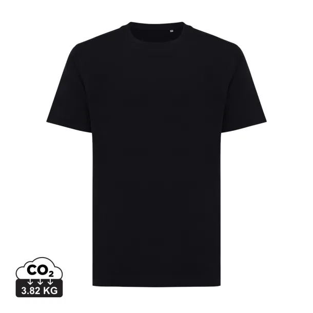  Iqoniq Kakadu relaxed recycled cotton t-shirt - iqoniq Black 