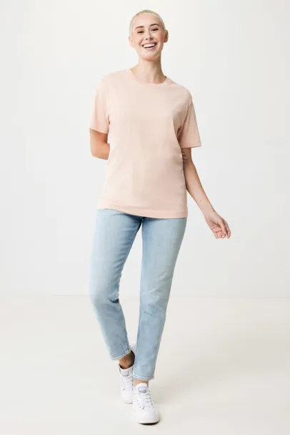  Iqoniq Kakadu relaxed recycled cotton t-shirt - iqoniq peach nectar 