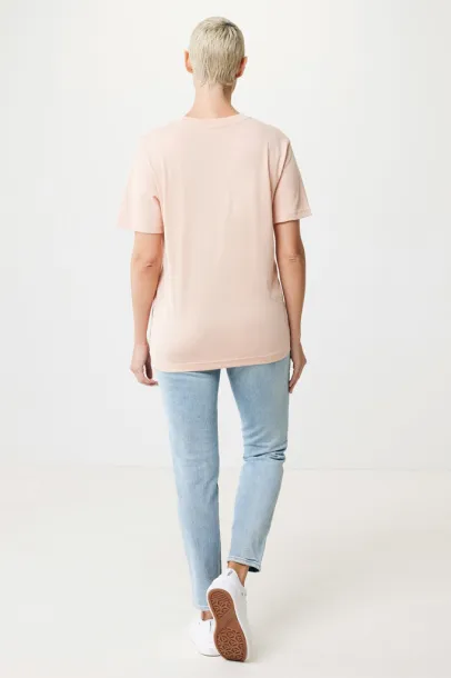  Iqoniq Kakadu relaxed recycled cotton t-shirt - iqoniq peach nectar 