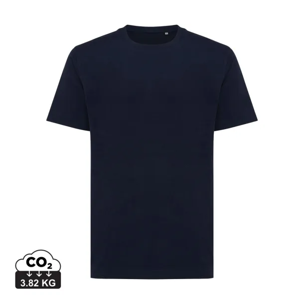  Iqoniq Kakadu relaxed recycled cotton t-shirt - iqoniq blue 