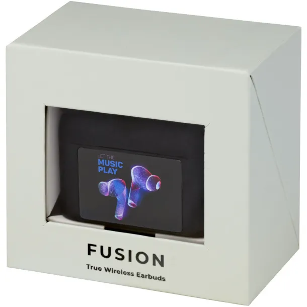 Fusion TWS earbuds - Avenue Solid black