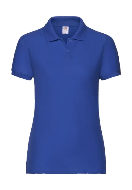  Ženska polo majica od mješavine poliestera i pamuka, 180 g/m² - Fruit of the Loom Kraljevski plava