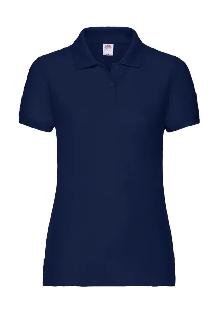  Ženska polo majica od mješavine poliestera i pamuka, 180 g/m² - Fruit of the Loom Mornarsko plava