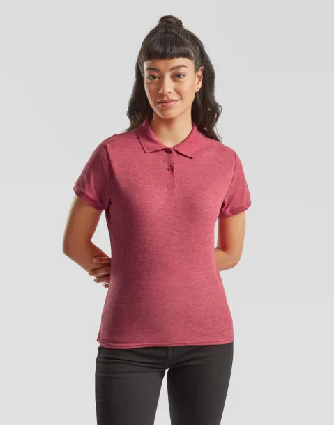  Ženska polo majica od mješavine poliestera i pamuka, 180 g/m² - Fruit of the Loom
