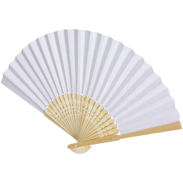 Carmen hand fan - Unbranded White