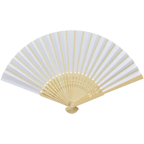 Carmen hand fan - Unbranded White