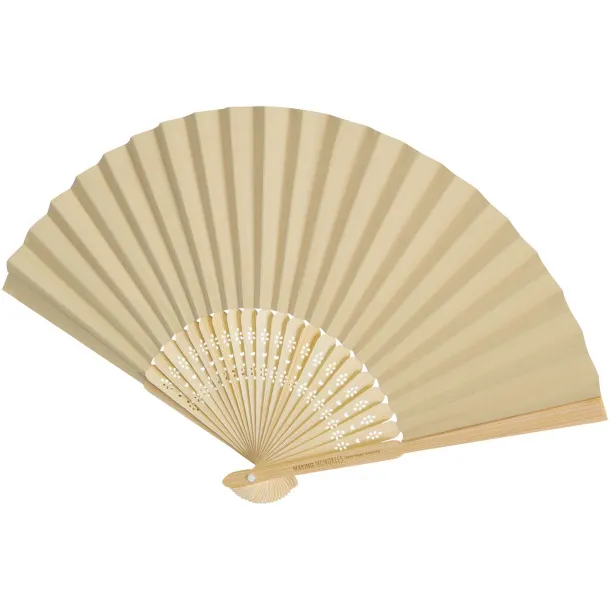 Carmen hand fan - Unbranded Natural