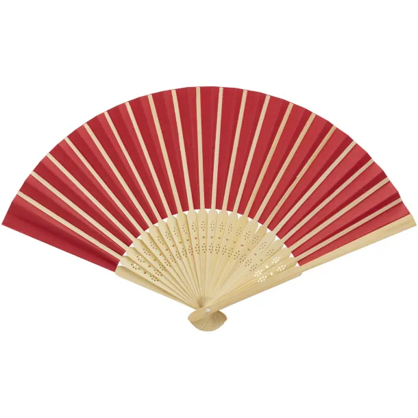 Carmen hand fan Red