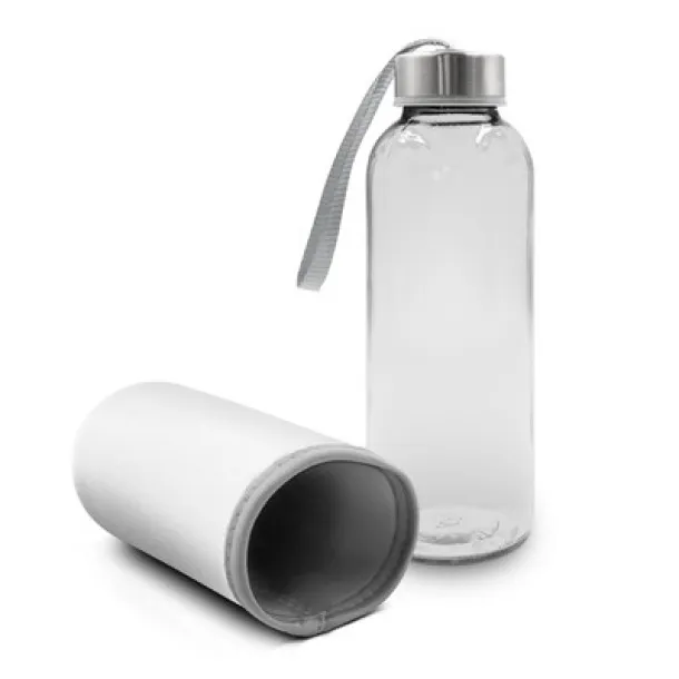  Glass sports bottle 420 ml Bijela