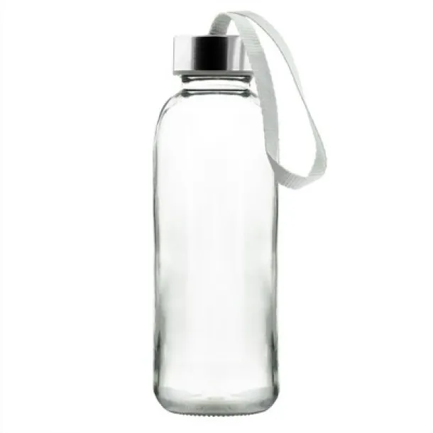  Glass sports bottle 420 ml Bijela