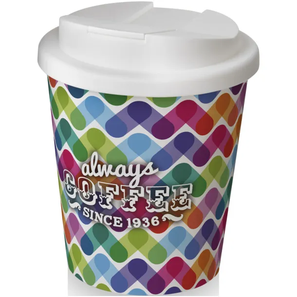 Brite-Americano Espresso® 250 ml with spill-proof lid - Unbranded White