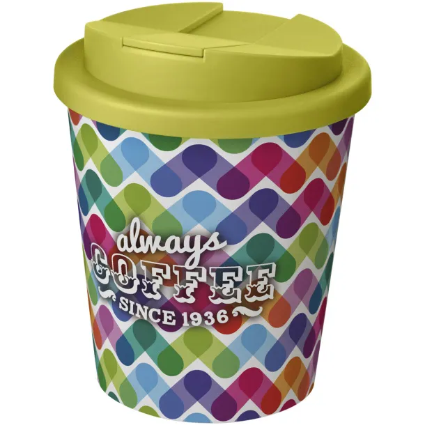 Brite-Americano Espresso® 250 ml with spill-proof lid - Unbranded White Lime