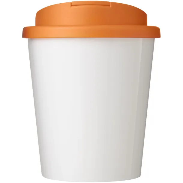 Brite-Americano Espresso® 250 ml with spill-proof lid - Unbranded White Orange