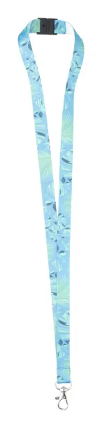 Subyard 15 Zero Safe RPET custom sublimation lanyard White