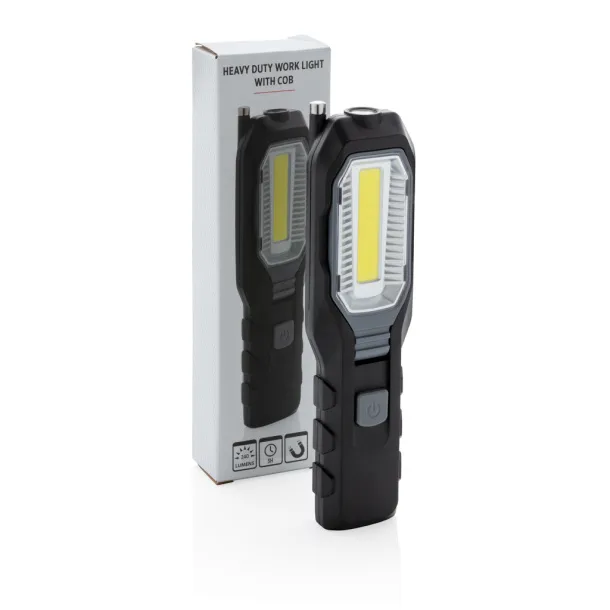  Heavy duty work light with COB - XD Collection Black 