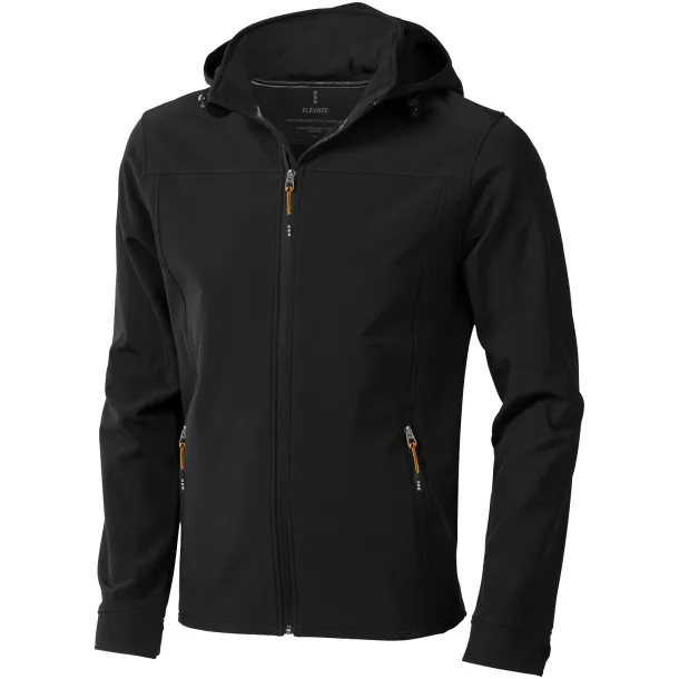 Langley softshell jacket - Elevate Life Solid black