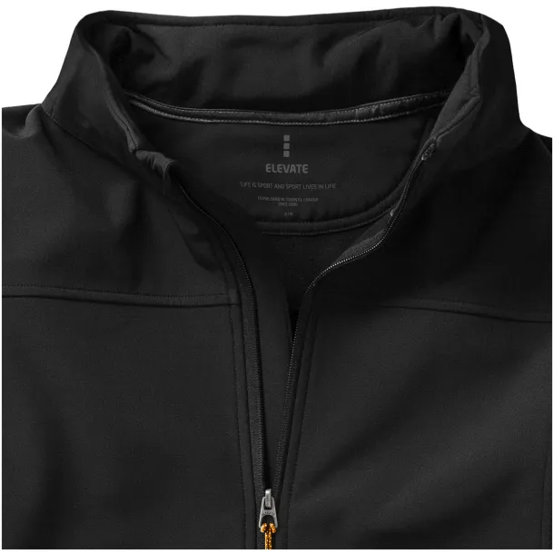 Langley softshell jacket - Elevate Life Solid black