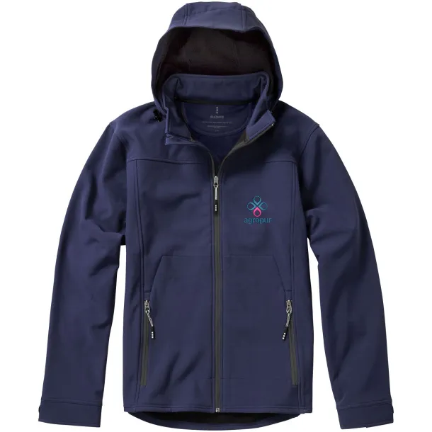 Langley softshell jacket - Elevate Life Navy Blue