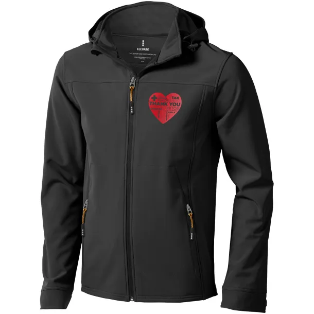 Langley softshell jacket - Elevate Life Anthracite