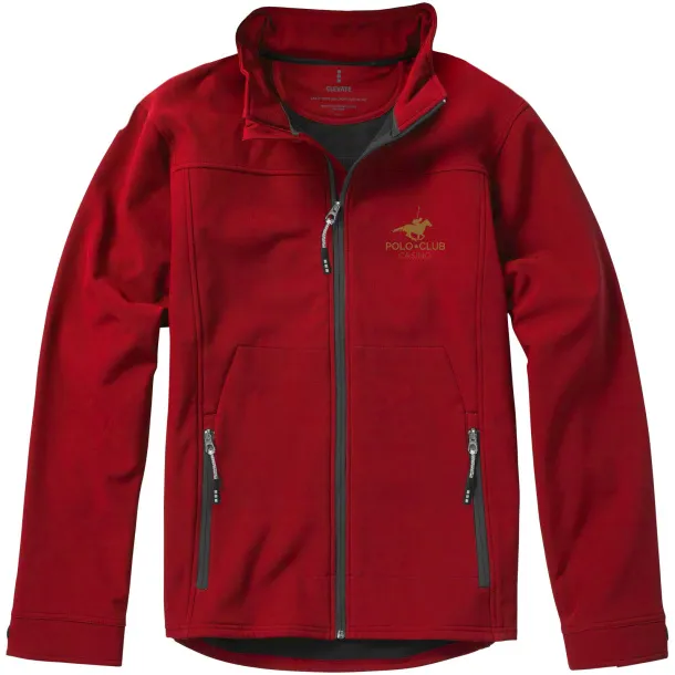 Langley softshell jacket - Elevate Life Red