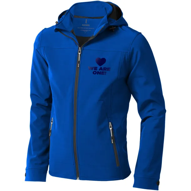 Langley softshell jacket - Elevate Life Blue