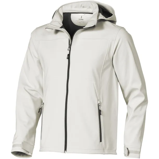 Langley softshell jacket - Elevate Life Light grey