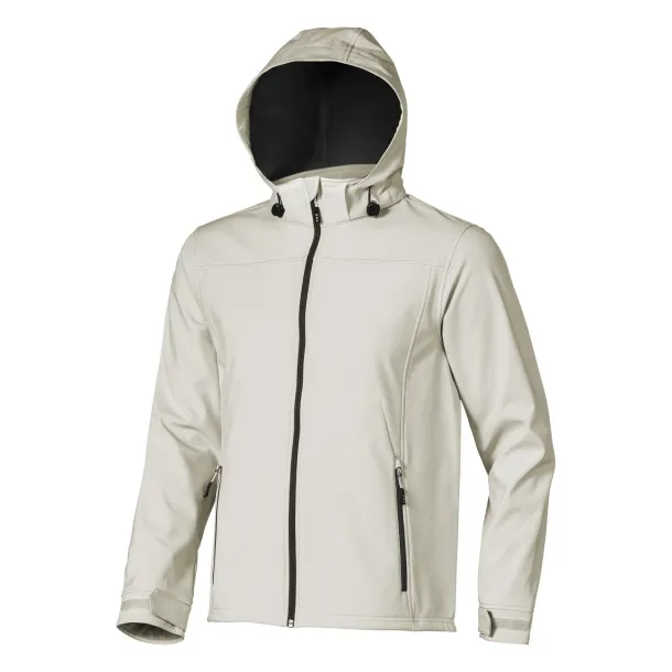 Langley softshell jacket - Elevate Life Light grey