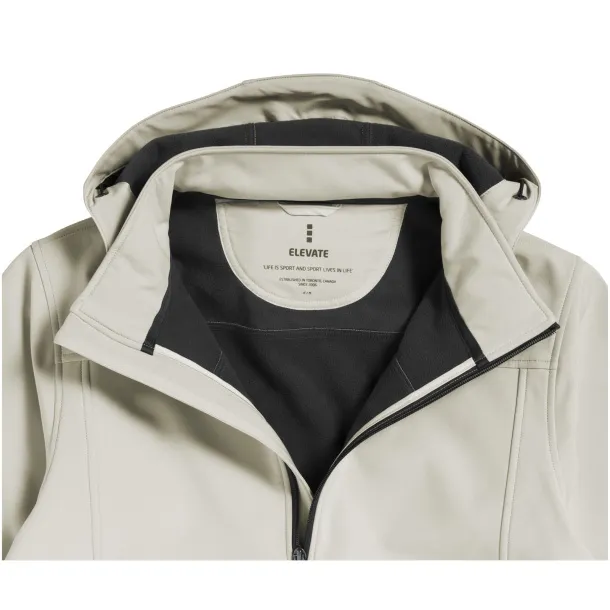 Langley softshell jacket - Elevate Life Light grey