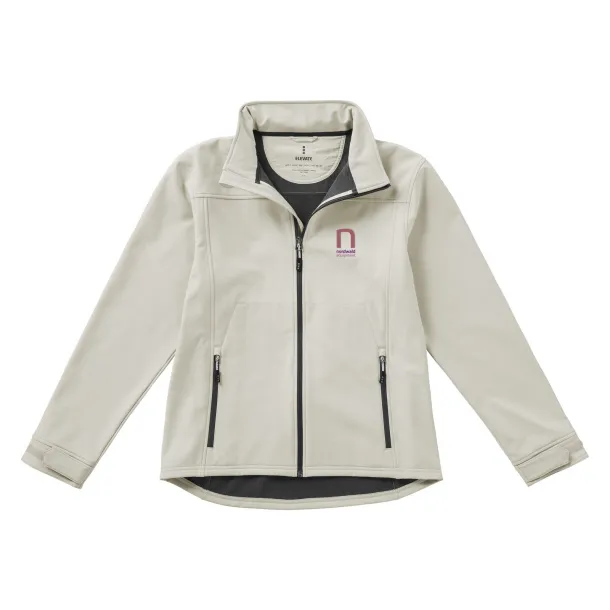 Langley softshell jacket - Elevate Life Light grey