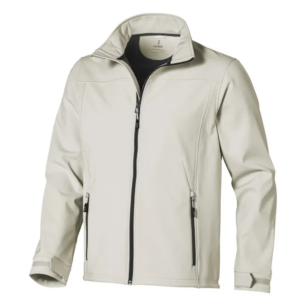 Langley softshell jacket - Elevate Life Light grey