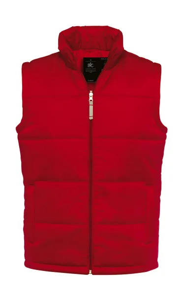  Bodywarmer/men - B&C Outerwear Crvena