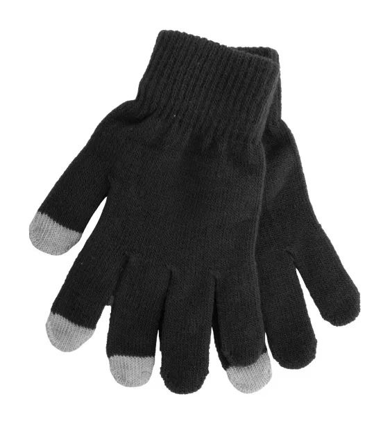 Actium touch screen gloves Black Grey