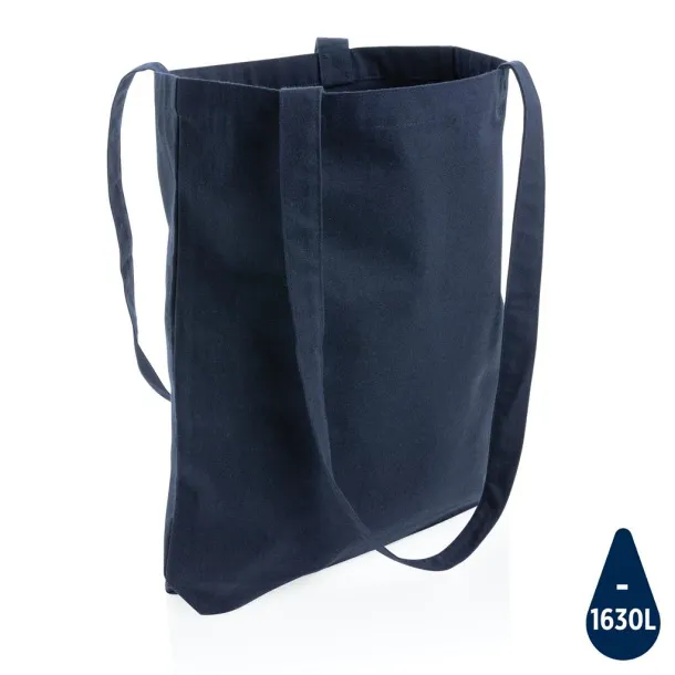  Impact AWARE™ Recycled cotton tote, 330 g/m2 - XD Collection Navy Blue 